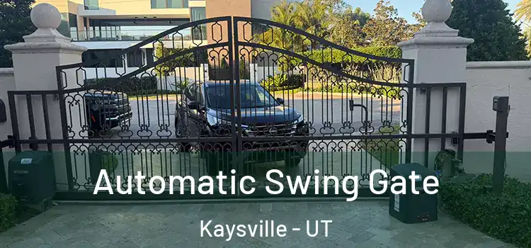  Automatic Swing Gate Kaysville - UT