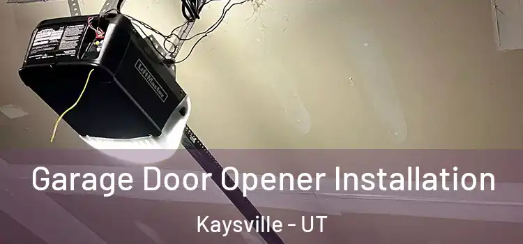  Garage Door Opener Installation Kaysville - UT