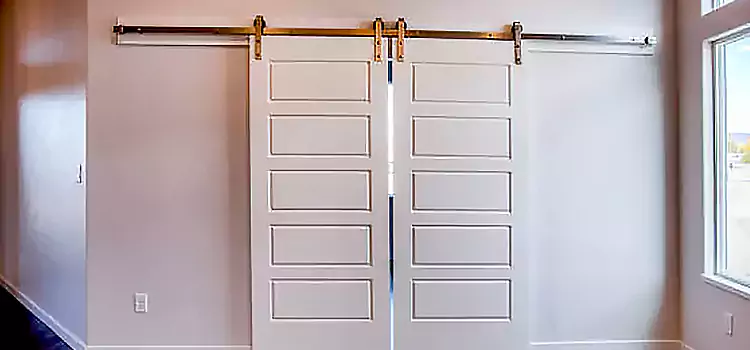 Glass Barn Door with Installation Hardware Kit Kaysville