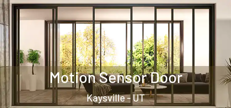 Motion Sensor Door Kaysville - UT